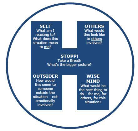 An infographic of the helicopter view